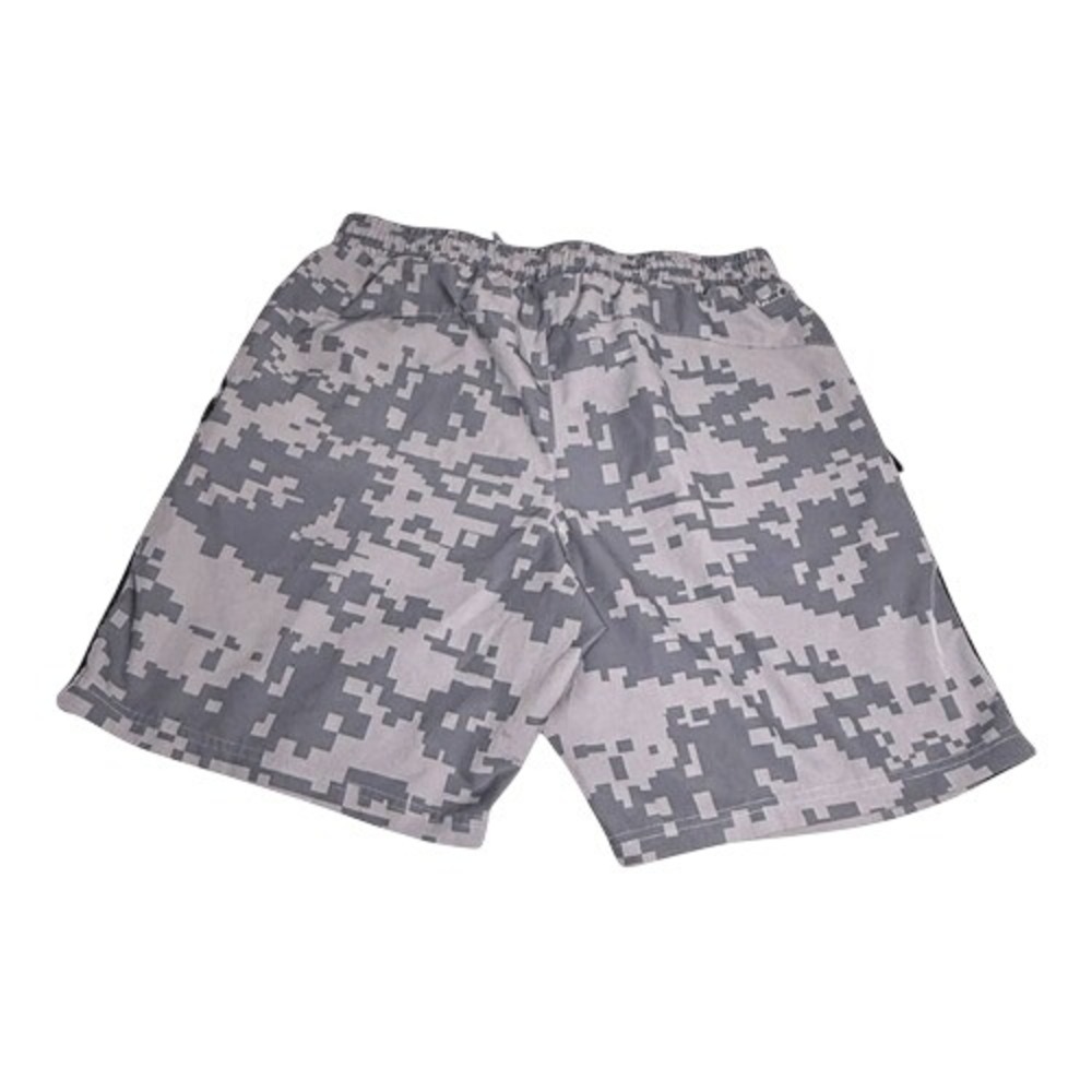 Spyder Active Mens Digital Camo Athletic Shorts Grey Black Mesh Size Medium - Picture 3 of 9